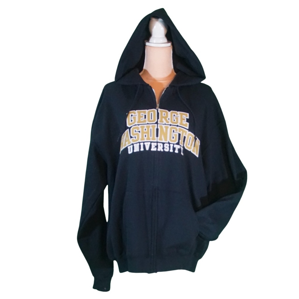 Zippered Hoodie - George Washington University